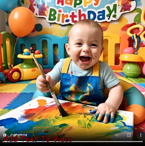 baby-painting-laughing